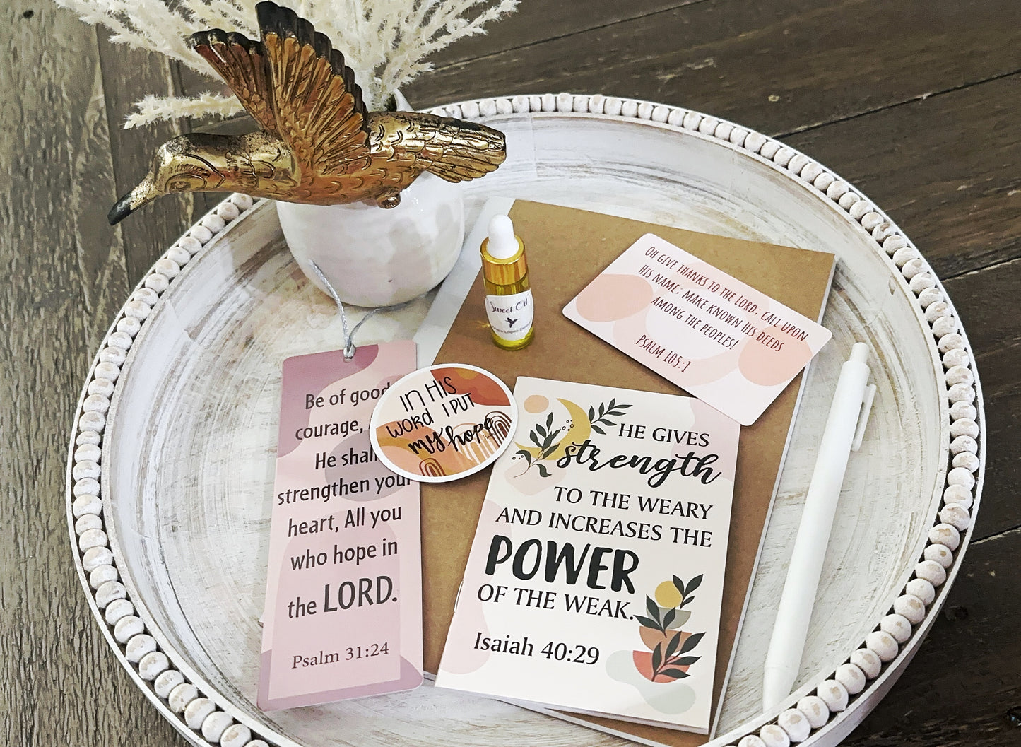 Prayer/Journaling Kit - Isaiah 40:29