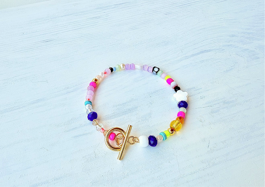 Forever Fluorescent Toggle bracelet