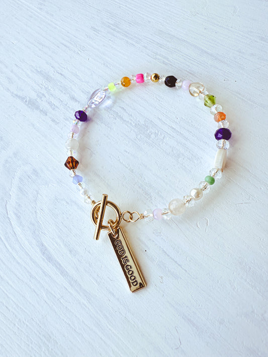 “God is good” Plethora Delight Bracelet