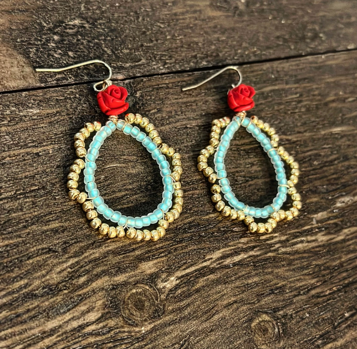 Flor-Essence Beaded Droplets with rose