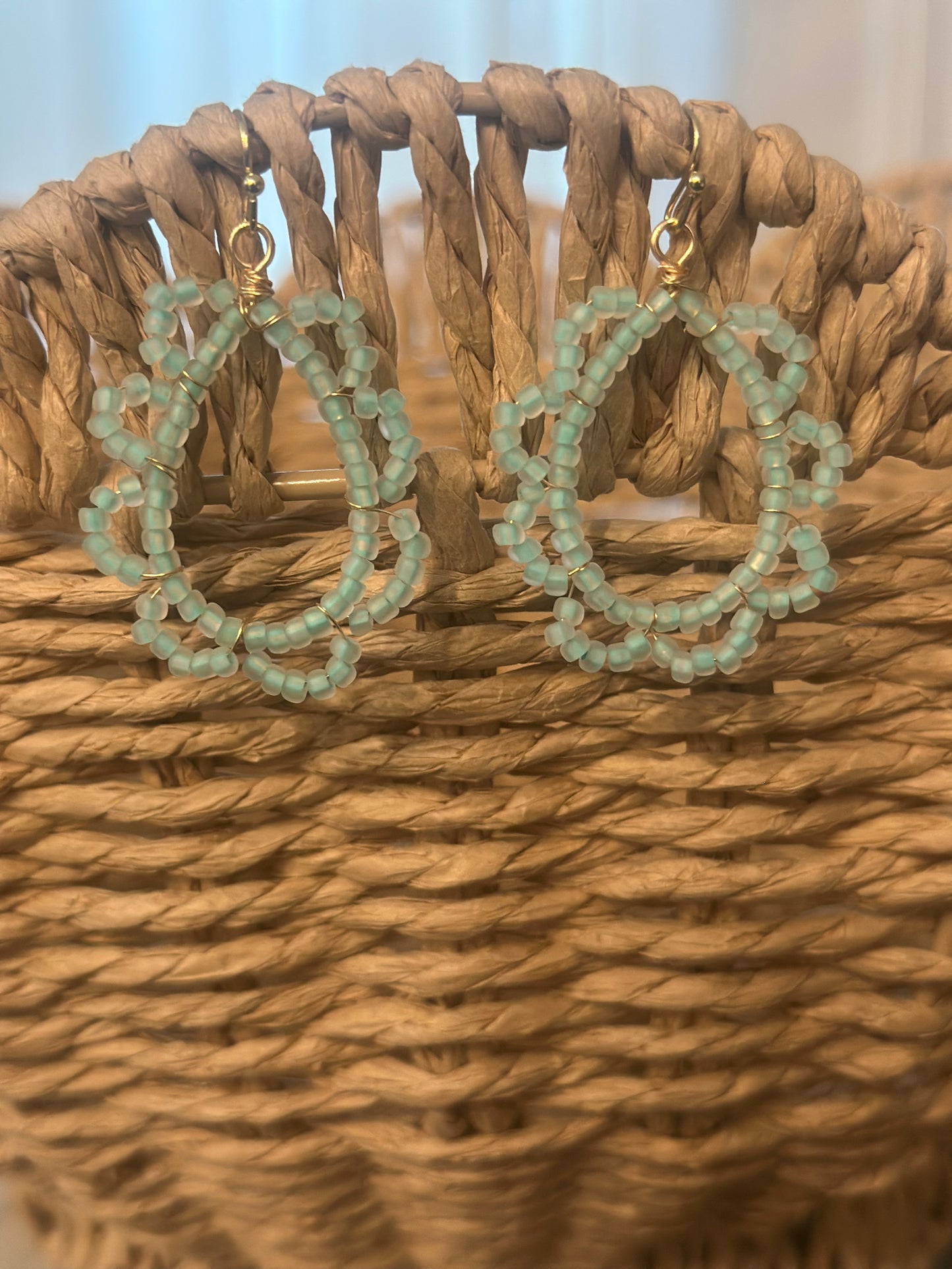 Flor-essence beaded droplets